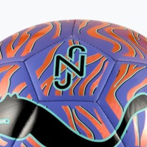 PUMA Neymar Jr. Fußball. Grafik orange mohn/puma schwarz Größe 5