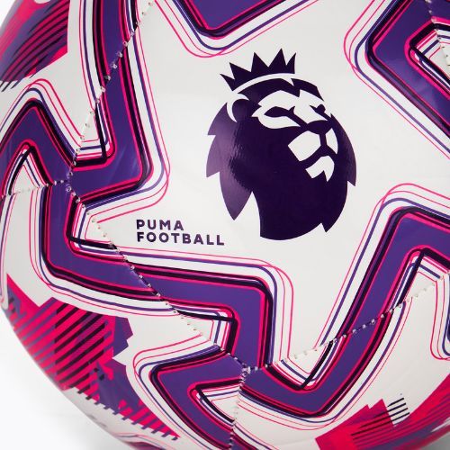 PUMA Orbita Play PL Brilliance Fußball puma weiß/multicolor Größe 4