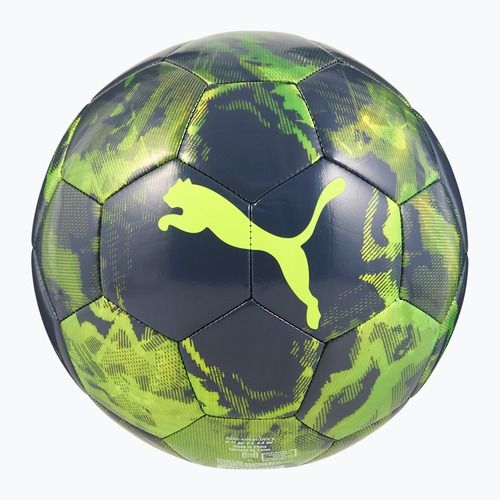 PUMA Cup Football Graphic gelb alert/green glare/galactic grey Größe 5