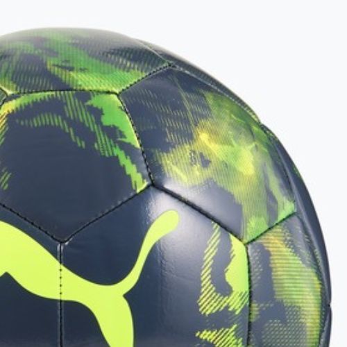 PUMA Cup Football Graphic gelb alert/green glare/galactic grey Größe 5