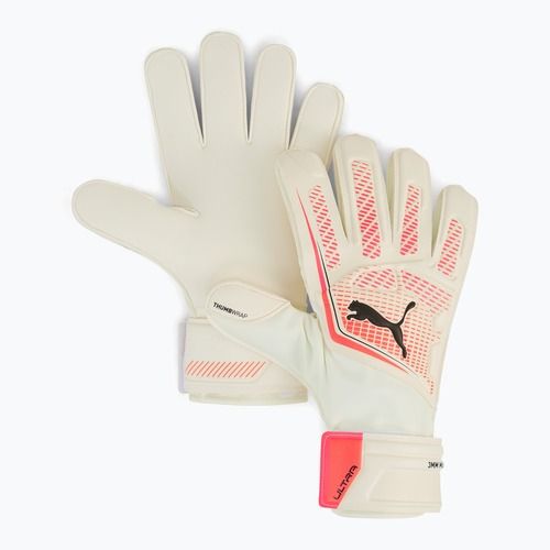 Torwarthandschuhe PUMA Ultra Match RC puma white/glowing red/puma black