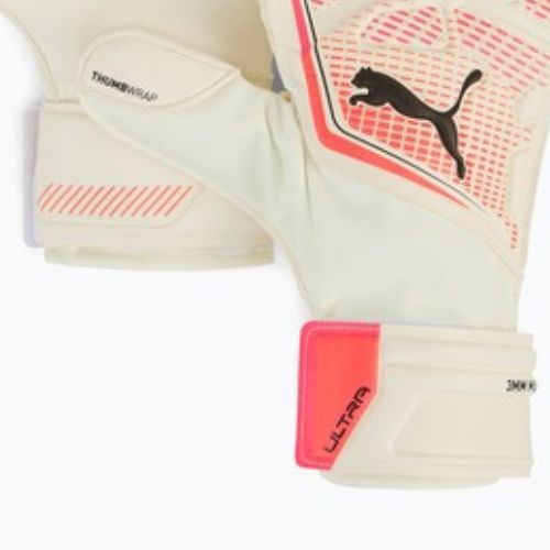 Torwarthandschuhe PUMA Ultra Match RC puma white/glowing red/puma black