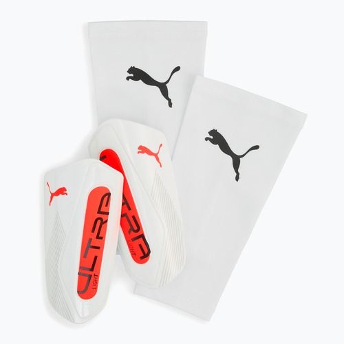 Schienbeinschoner PUMA Ultra Light Sleeve puma white/glowing red