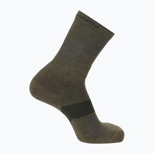 Socken Salomon X Ultra Crew martini olive/stone grey
