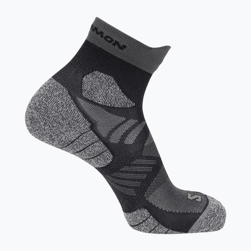 Socken Salomon Aero Ankle black/castlerock