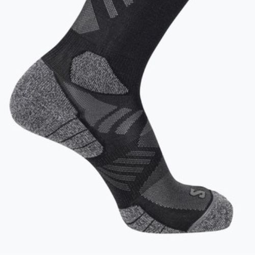 Socken Salomon Aero Crew black/castlerock