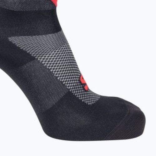 Socken Salomon Pulse Ankle icicle/nine iron/neon flame