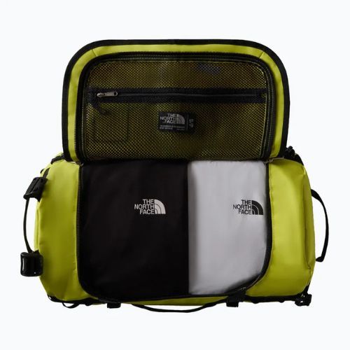 Reisetasche The North Face Base Camp Duffel S 50 l sulphur spring green/tnf black