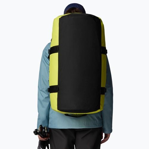Reisetasche The North Face Base Camp Duffel M 71 l sulphur spring green/tnf black