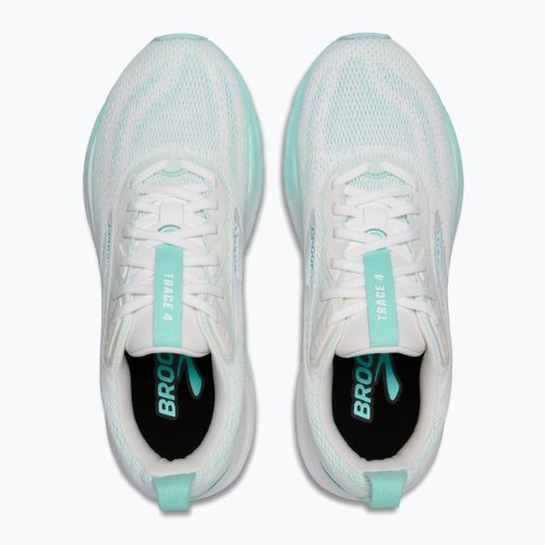Laufschuhe Damen Brooks Trace 4 bright white/limpet/black
