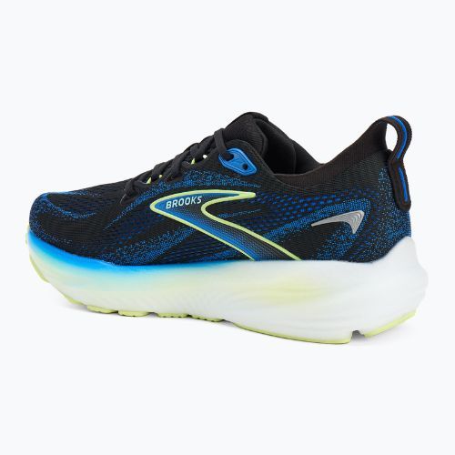 Laufschuhe Herren Brooks Glycerin 22 black/cobalt/neo yellow