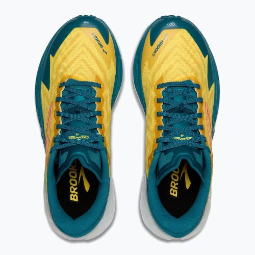 Laufschuhe Herren Brooks Catamount 4 quince/ celestial/neo ember