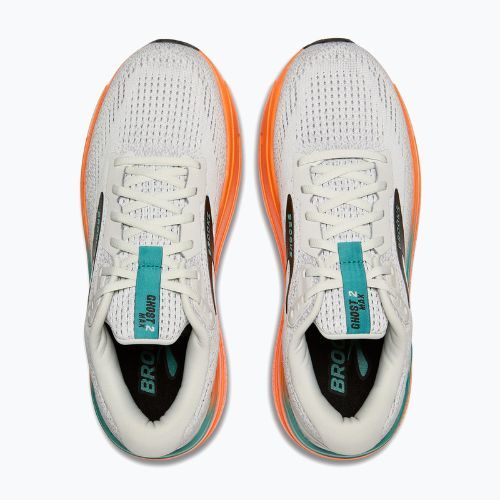 Laufschuhe Herren Brooks Ghost Max 2 oyster mushroom/orange /teal