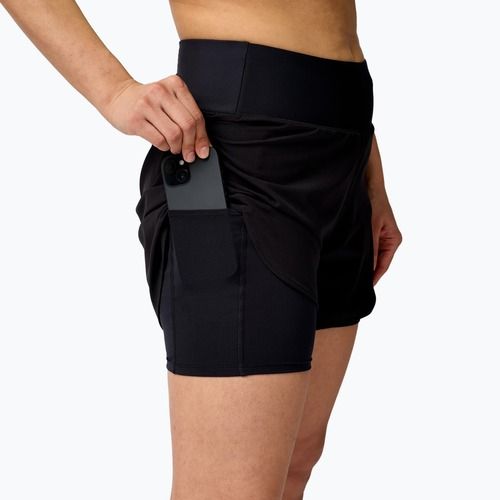 Laufshorts Damen Brooks Chaser 5" 2IN1 2.0 black