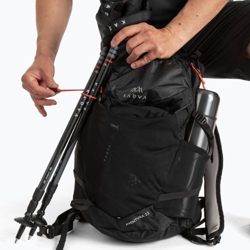 KADVA Aventura 22 l Wanderrucksack schwarz