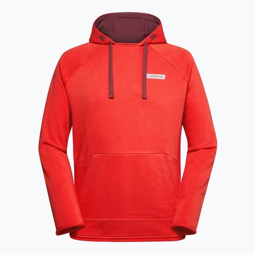 Herrenpullover La Sportiva Telendos Hoody mountain red