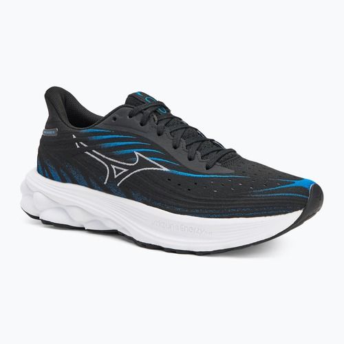 Laufschuhe Herren Mizuno Wave Skyrise 6 black/white/blue pace