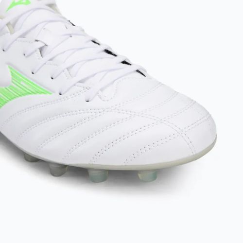 Fußballschuhe Herren Mizuno Monarcida Neo III Pro Md white/neon green
