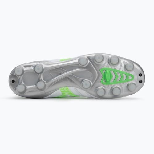 Fußballschuhe Herren Mizuno Morelia Neo IV Pro Md white/neon green/cool gray 3c