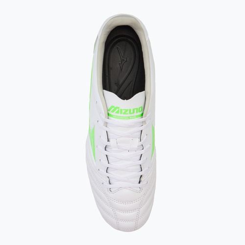 Fußballschuhe Herren Mizuno Morelia Neo IV Pro Mix white/neon green/cool gray 3c
