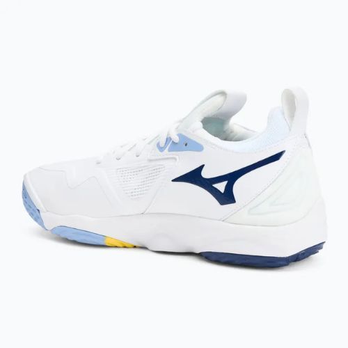 Volleyballschuhe Mizuno Wave Momentum 3 white/bellwether blue/bel air blue