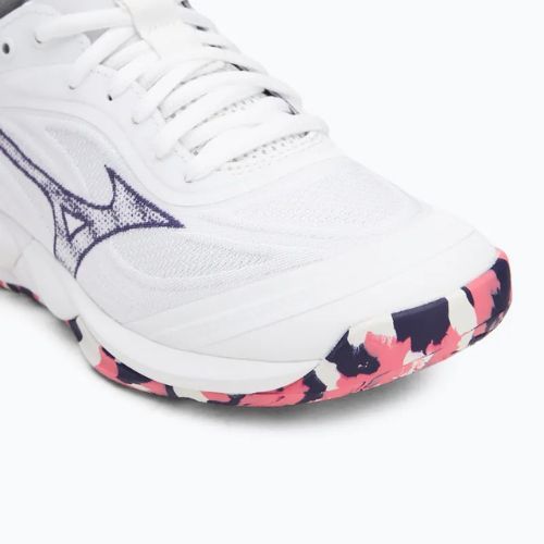 Volleyballschuhe Mizuno Wave Luminous 3 white/violet indigo/camellia rose