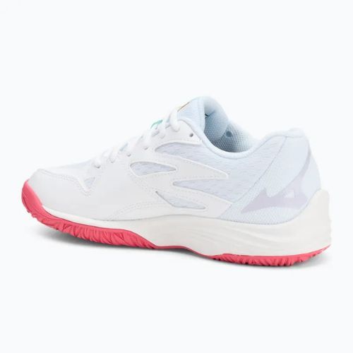 Volleyballschuhe Kinder Mizuno Lightning Star Z7 white/violet indigo/camellia rose