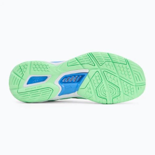 Schuhe Mizuno Wave Stealth 6 neo mint/black/frontier blue