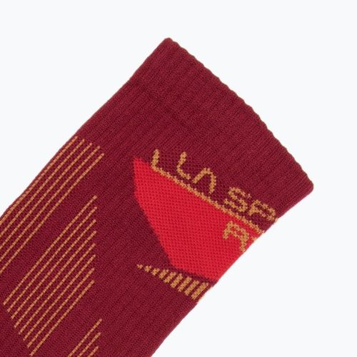 Socken La Sportiva Outdoor Fun redwood/mountain red