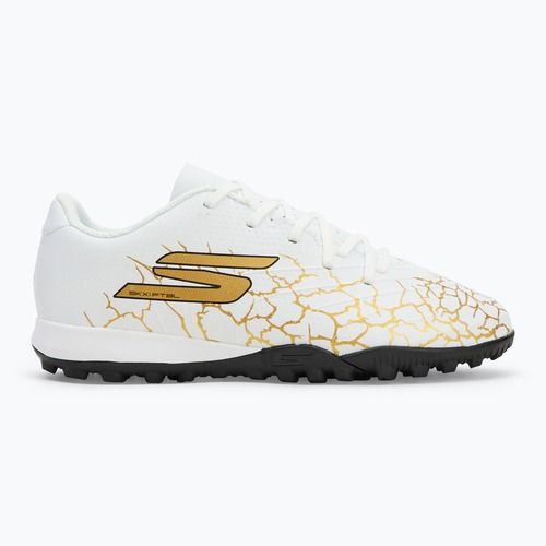 Fußballschuhe Kinder SKECHERS Skx_1.5 Youth Jr TF white/gold