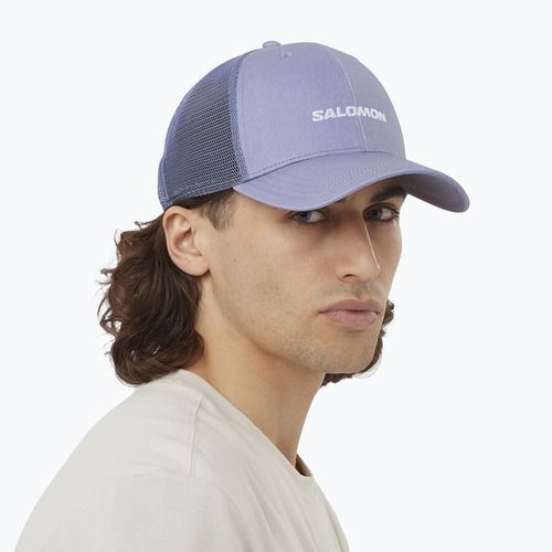 Cap Schirmmütze Salomon Trucker blue granite