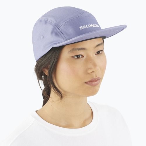 Cap Schirmmütze Salomon 5 Panel blue granite