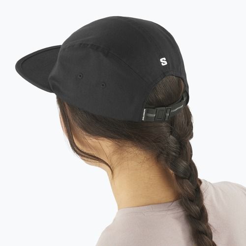 Cap Schirmmütze Salomon 5 Panel deep black