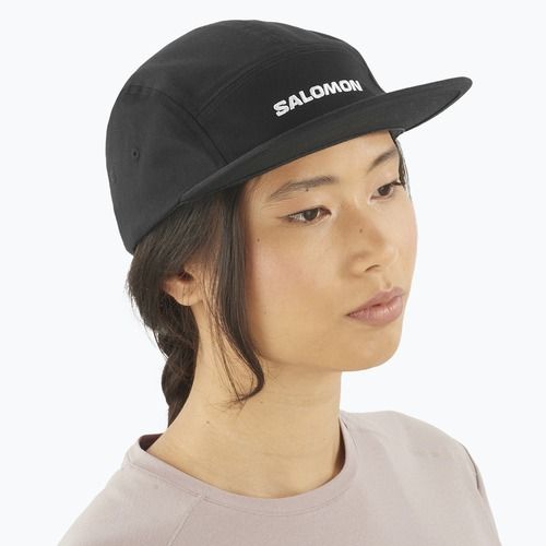 Cap Schirmmütze Salomon 5 Panel deep black