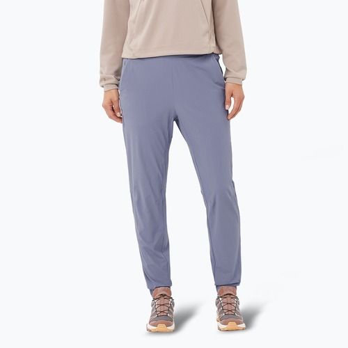 Damen-Trekkinghose Salomon Wayfarer Ease blau granit