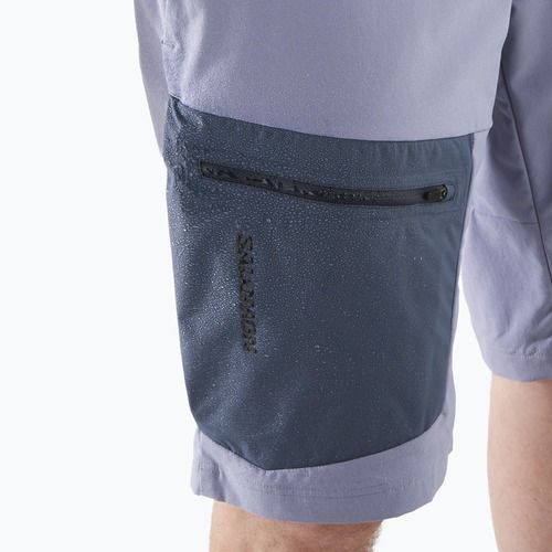 Trekking Shorts Herren Salomon Outerpath Utility blue granite / blue nights