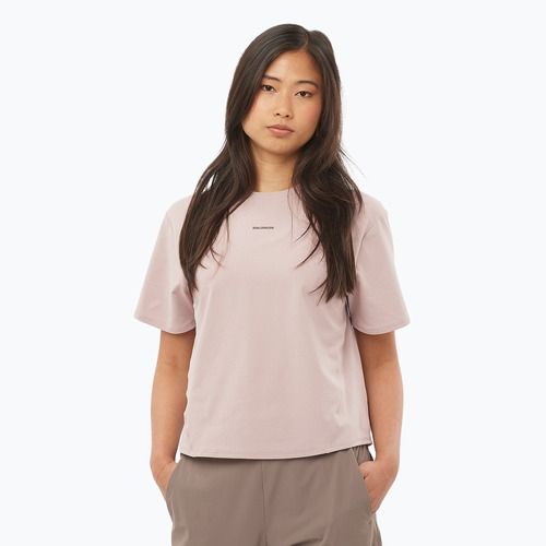 Damen Salomon Trackline Tee SS t-shirt etherea
