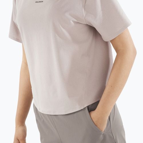 Damen Salomon Trackline Tee SS t-shirt etherea