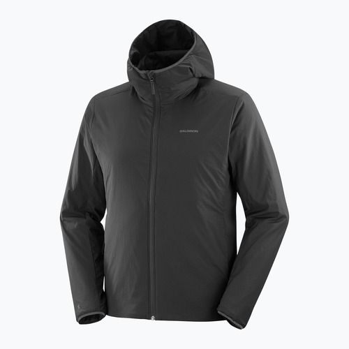 Gefütterte Herrenjacke Salomon Mountain Flex deep black
