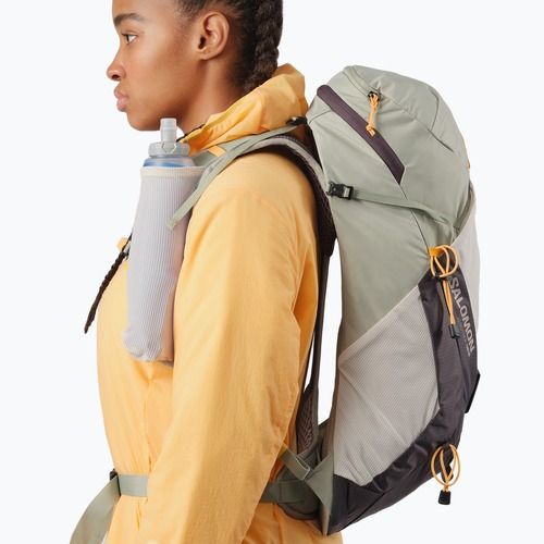 Wander Rucksack Damen Salomon Aerotrek 18 l S-M seagrass/silver cloud/nine iron
