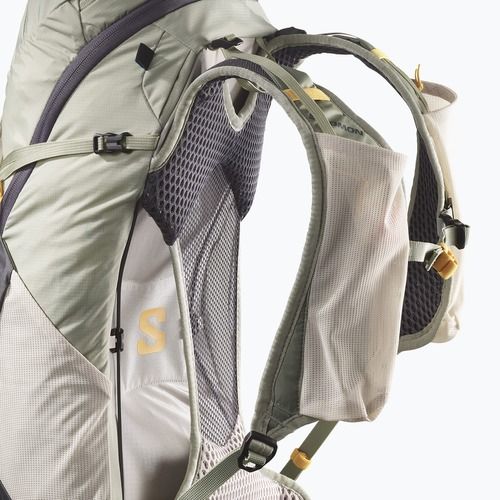 Wander Rucksack Damen Salomon Aerotrek 18 l S-M seagrass/silver cloud/nine iron