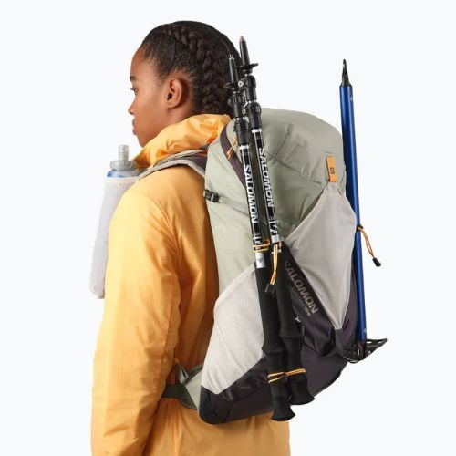 Wander Rucksack Damen Salomon Aerotrek 18 l M-L seagrass/silver cloud/nine iron