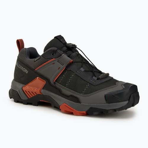 Herren-Trekkingstiefel Salomon X ULTRA 5 GTX asphalt / castlerock / burnt ochre