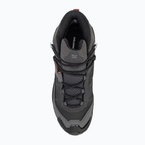 Herren-Trekkingstiefel Salomon X Ultra 5 MID GTX asphalt / castlerock / burnt ochre