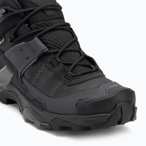 Herren-Trekkingstiefel Salomon X Ultra 5 MID GTX schwarz / asphalt / castlerock