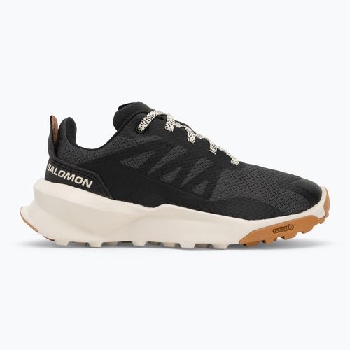 Wanderschuhe Kinder Salomon Patrol asphalt/rainy day/pecan brown