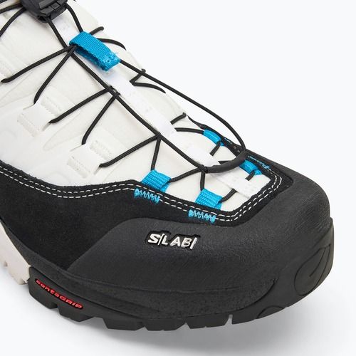 Wanderschuhe Salomon S/LAB Alpinway white/black/transcend blue