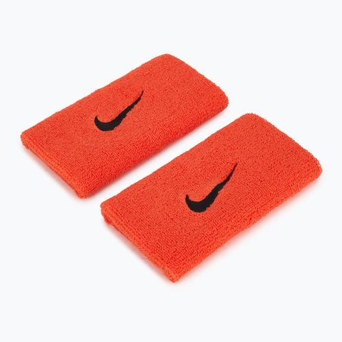 Handgelenk-Band Nike Swoosh Doublewide Wristbands 2 Stk. bright crimson/cave purple