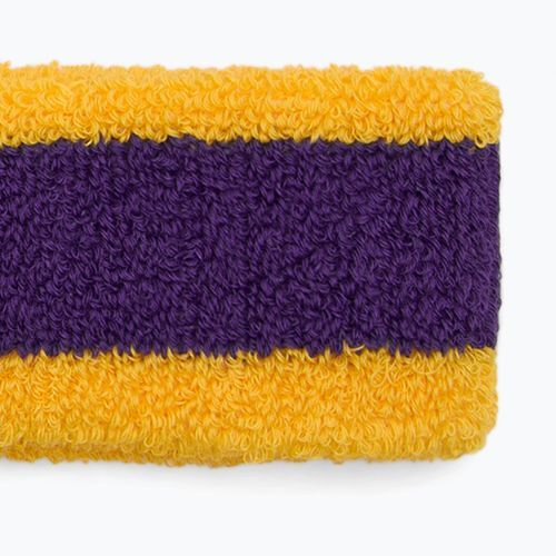 Kopfband Nike Swoosh Headband university gold/court purple/university gold