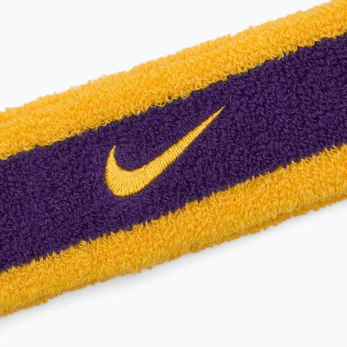 Kopfband Nike Swoosh Headband university gold/court purple/university gold